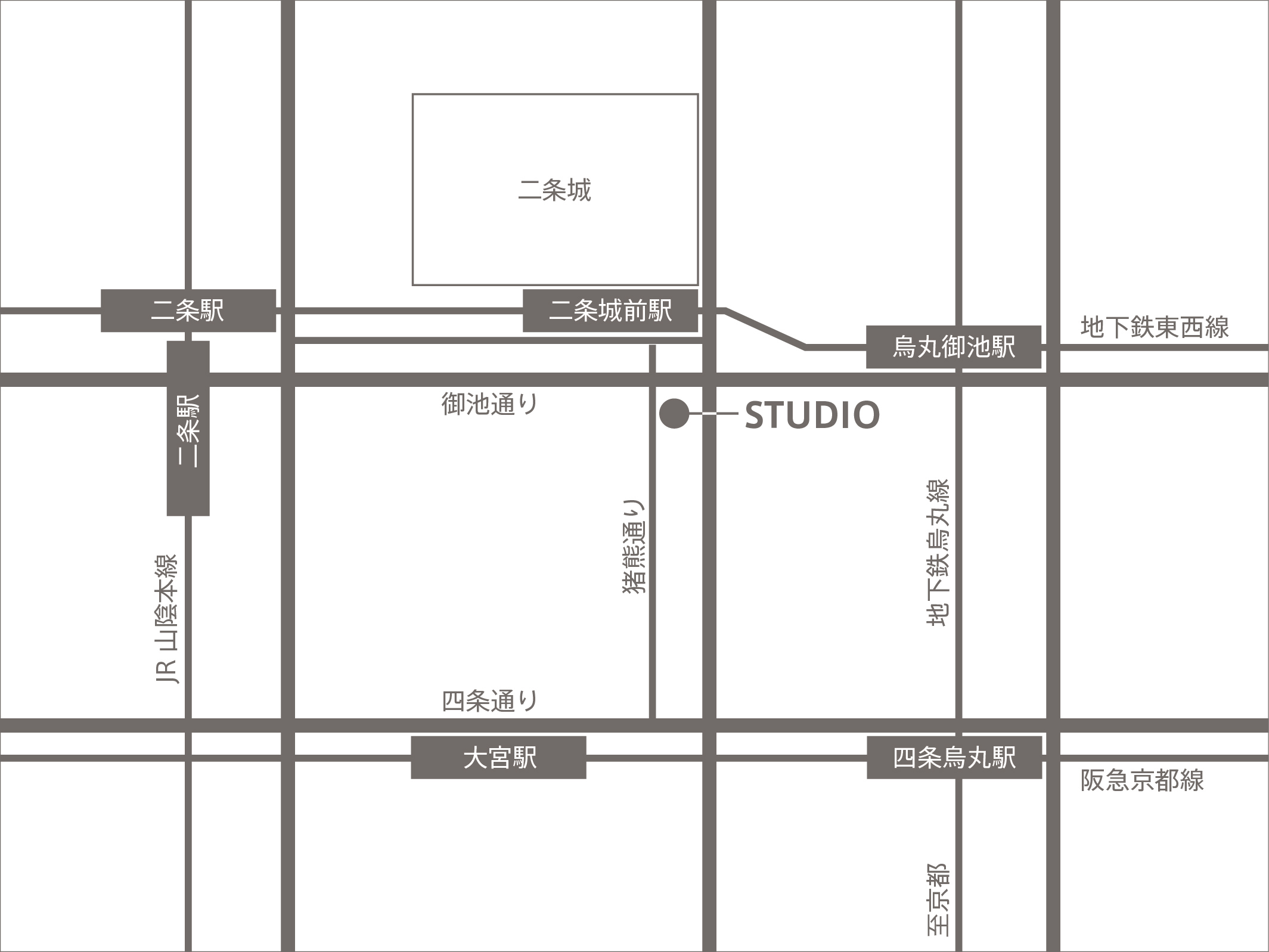 Ryosuke Fukusada studio map